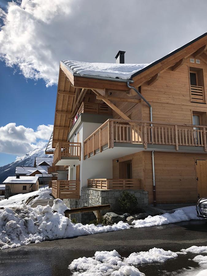 Apartmán Terresens - Les Amethystes Vaujany Exteriér fotografie