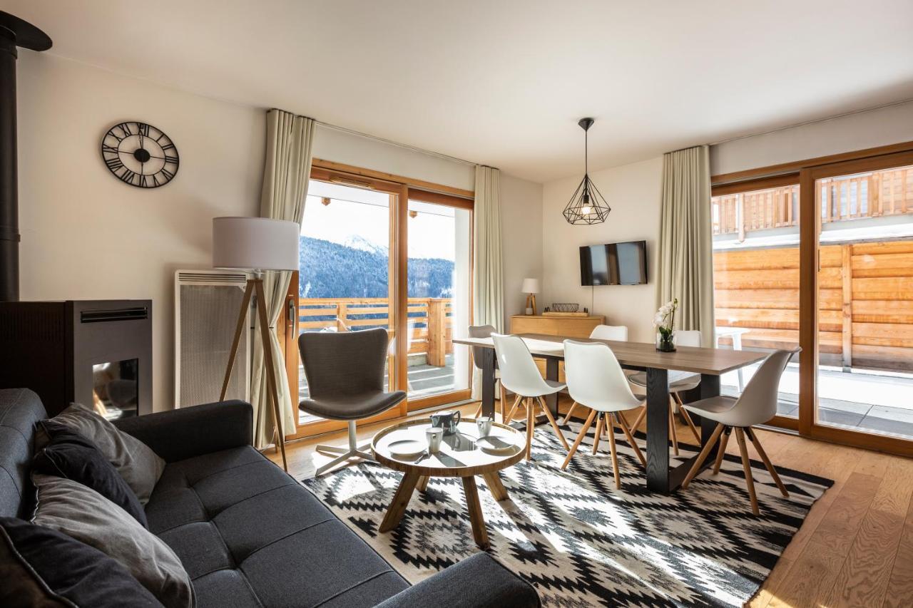 Apartmán Terresens - Les Amethystes Vaujany Exteriér fotografie